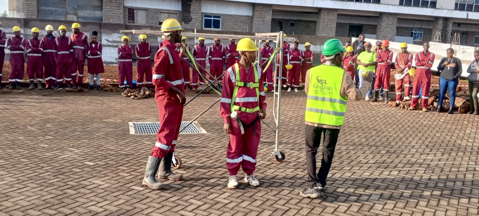 Toolbox talk — site safety briefing